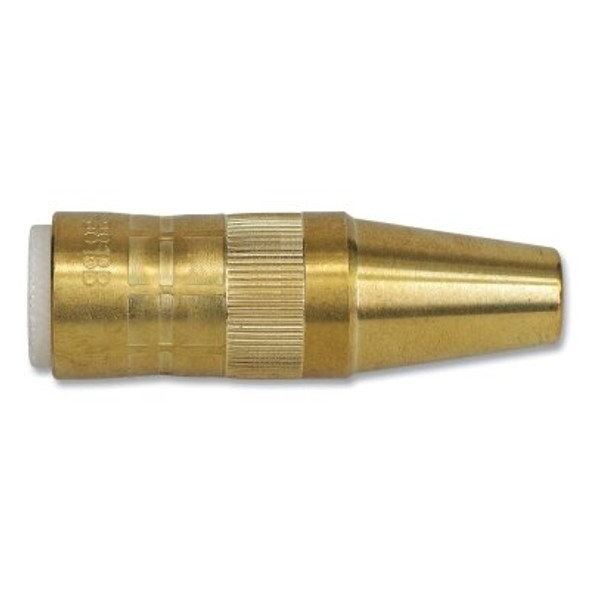 Centerfire™ Style MIG Gun Nozzle, 3/8 in Bore, 1/8 in Recess, Slim, Brass Centerfire™ Style MIG Gun Nozzle, 3/8 in Bore, 1/8 in Recess, Slim, Brass