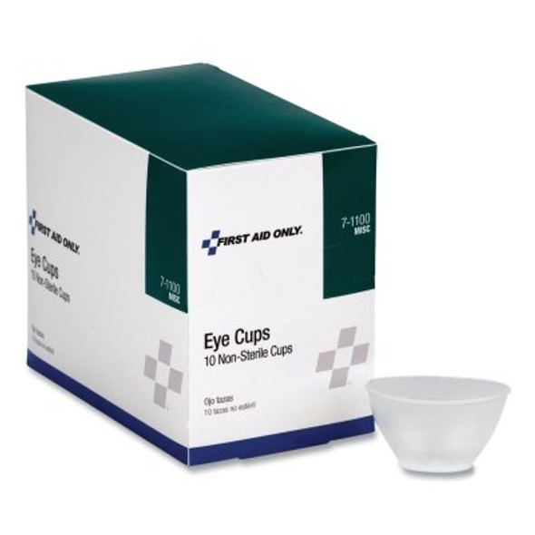 Eye Cup, Sterile, 0.75 fl oz, Plastic, 10 per Box Pack of 10