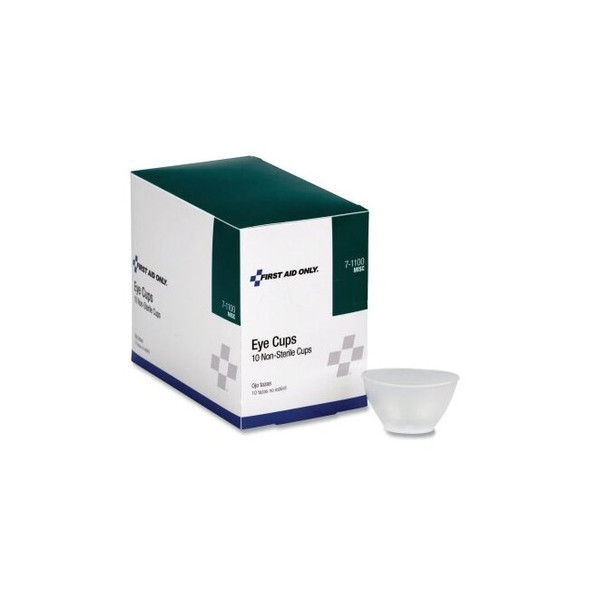 Eye Cup, Sterile, 0.75 fl oz, Plastic, 10 per Box Pack of 10