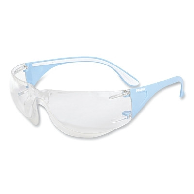 Adapt Safety Glasses, Healthcare, Two Sided NK-100 Anti-Fog, Clear Lens, With Overmold