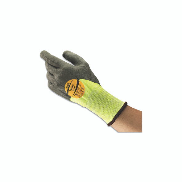 11-427 Cut and Puncture Resistant Gloves, Size 10, Yellow/Black