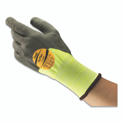 11-427 Cut and Puncture Resistant Gloves, Size 9, Yellow/Black