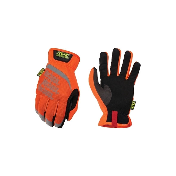 Hi-Viz FastFit Gloves, X-Large, Hi-Viz Orange
