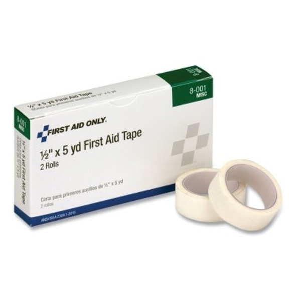 Medical Adheasive Tape, 1 in x 5 yd, Paper, 2/Box