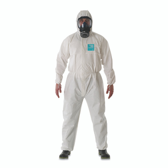 2000 Standard Bound Model 111 Coveralls, Hooded, Booted, White, 3X-Large