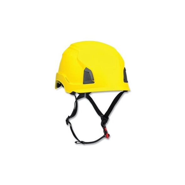 Traverse™ Industrial Climbing Helmet, HDPE, Non-Vented, Yellow