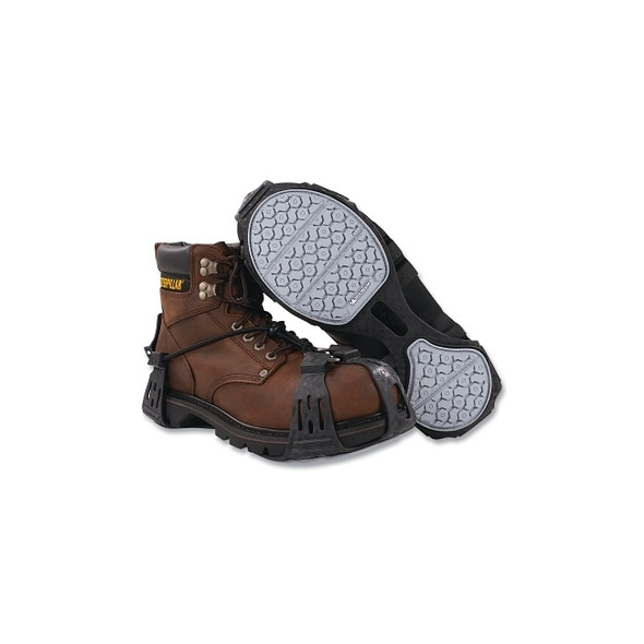 TREX Spikeless Traction Device, Michelin® Technology Rubber Soles, Medium, Black