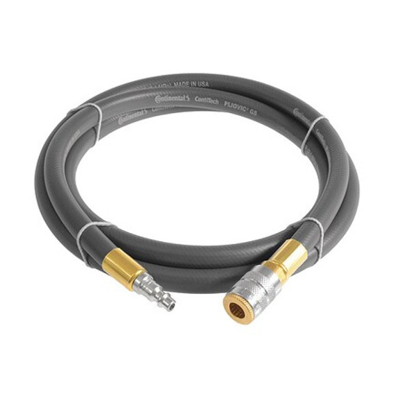 1/2" x 50 ft PVC Coupled Multipurpose Air Hose 300 psi GY