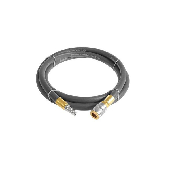 1/2" x 50 ft PVC Coupled Multipurpose Air Hose 300 psi GY