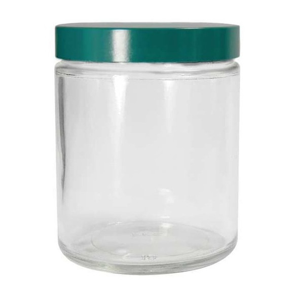 Qorpak Laboratory Jar,Colorless,49 mm H,PK24 GLC-01611