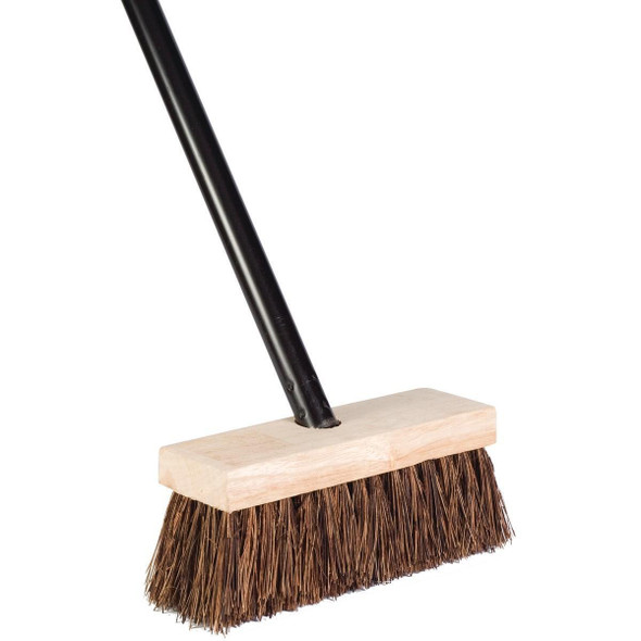 11938 DQB 7-3/4 In. W. x 52 In. L. Wood Handle Rug Brush Broom