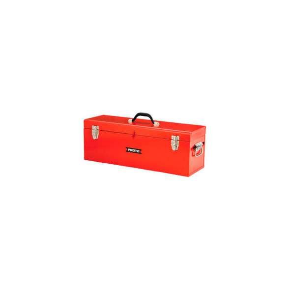 Proto Extra Heavy Tool Box with Tray 26""W x 8-1/2""D x 9-1/2""H Safety Red