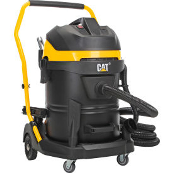 Cat C16V Stainless Steel HEPA Wet/Dry Vacuum 16 Gallon Cap.