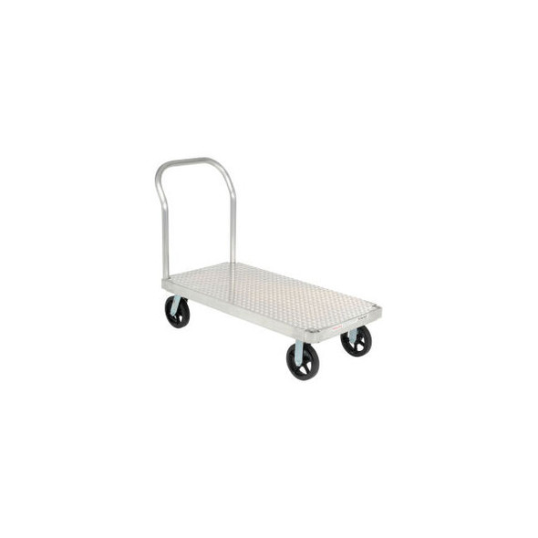 Magliner Aluminum Platform Truck with Diamond Deck 48 x 24 2400 Lb. Cap.