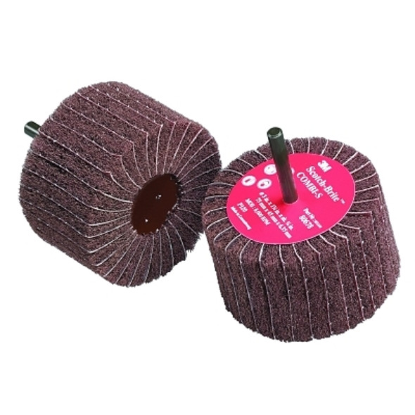 Combi-S Wheels, 3 in dia., 80 Grit, Aluminum Oxide