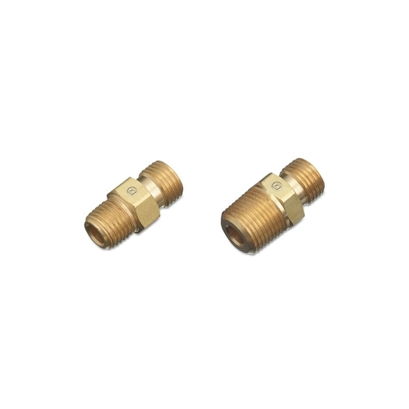 Regulator Outlet Bushing, 200 psi, Brass, D-Size, 3/4 in (NPT) RH, Male, Oxygen