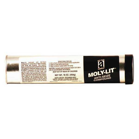 Anti-Seize Technology Anti Seize,18 oz,Black,Cartridge 12015