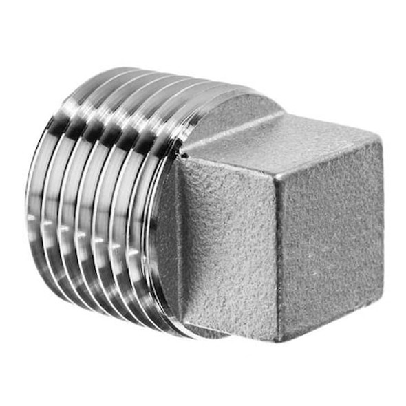 Manufacturer Varies Square Head Plug,304 SS,3/4",BSPT ZUSA-PF-8252 Manufacturer Varies Square Head Plug,304 SS,3/4",BSPT ZUSA-PF-8252