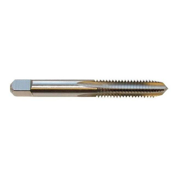 Straight Flute Hand Tap, M6-0.75, Plug, 4 Flutes, Metric Fine