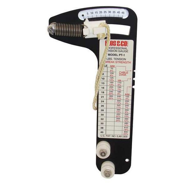 Locoloc Tension Gauge,70 to 800 lb. PT-1