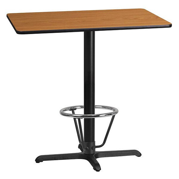 Rectangle Laminate Table, Laminate, Wood Grain