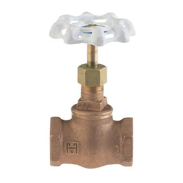 Milwaukee Valve Globe Valve,3/4",Bronze,FNPT,300 psi UP502 3/4"