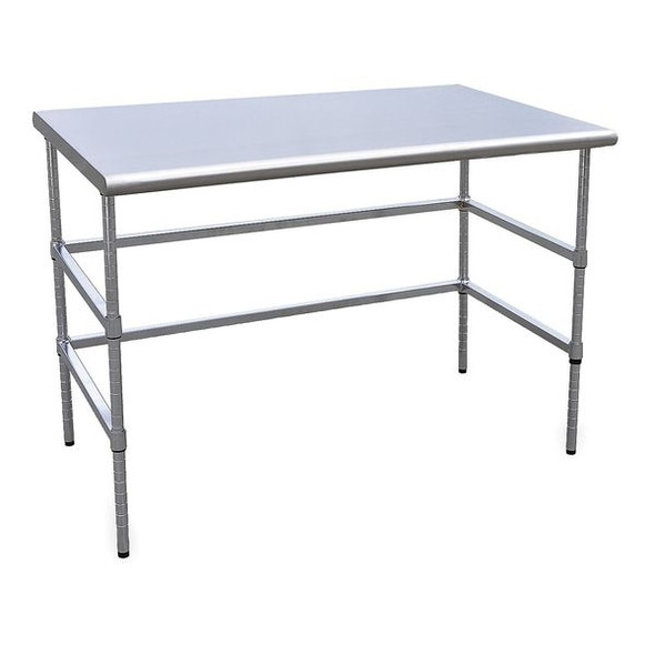Manufacturer Varies Fixed Work Table,SS,60" W,30" D 4UEL4 Manufacturer Varies Fixed Work Table,SS,60" W,30" D 4UEL4