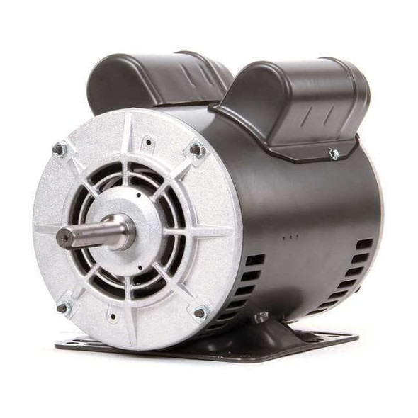 Belt Drive Motor, 1 Speed, Open Dripproof, Rigid Base Mount, 1 1/2 HP, 56H Frame