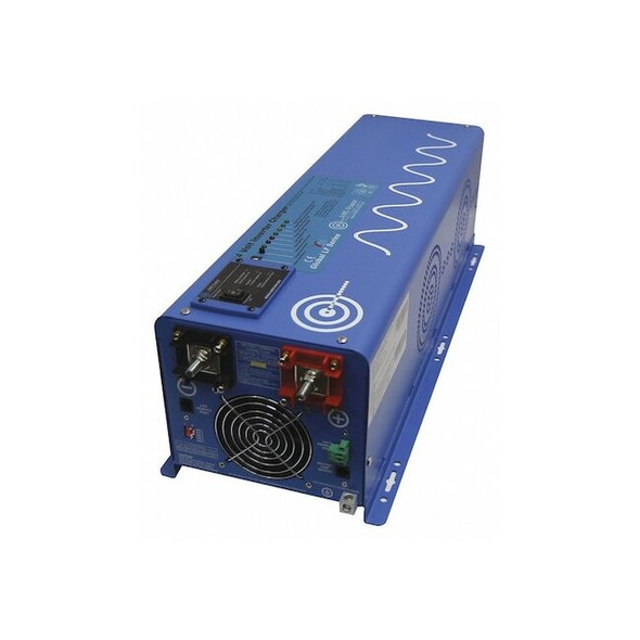 Power Inverter, Pure Sine, 12,000 W Peak, 4,000 W Continuous, 0 Outlets