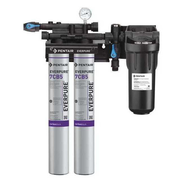 Everpure Steamer Filter System,3/4 In NPT,5 gpm EV979722-75