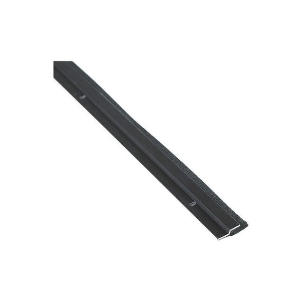 National Guard Weatherstrip,1/4in.,Neoprene,Black 127NDKB-48