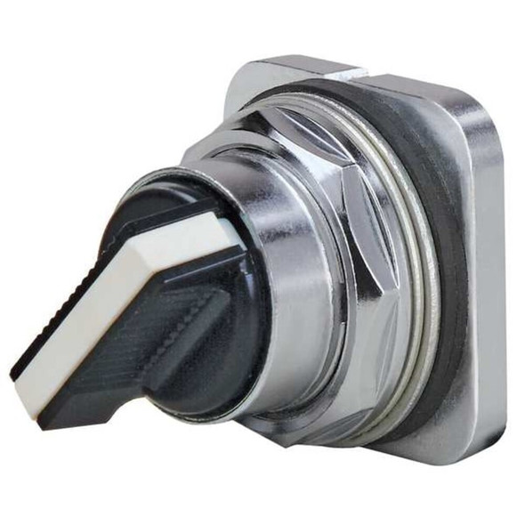Siemens ShortHandleSelectorSwitch,Blk,3Pos,30mm 52SA2CBB