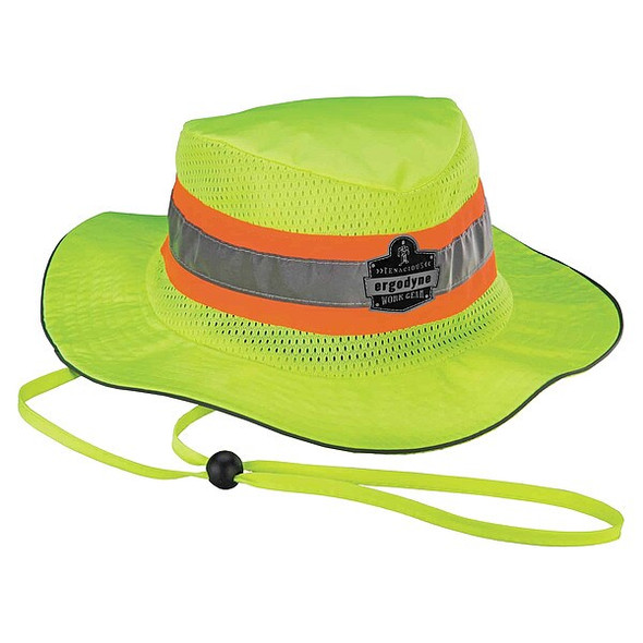 Ergodyne Ranger Hat,Lime,2XL/3XL 8935MF