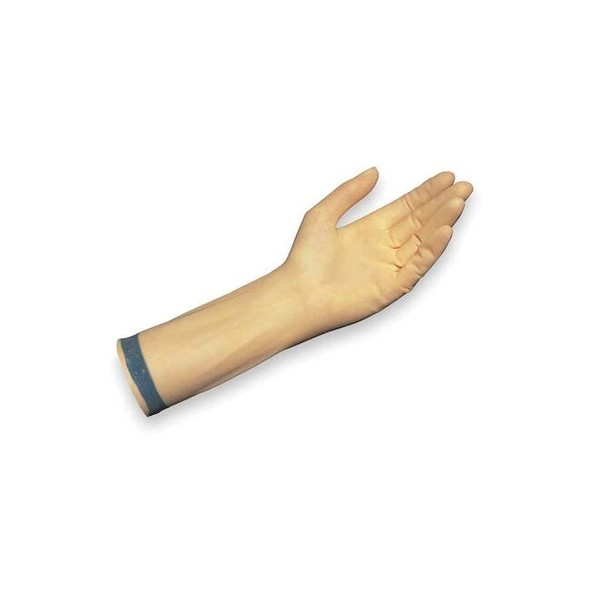 Cleanroom Gloves, 4 ISO Class, Tri-Polymer, 12" L, 8 mil, Unpigmented, 200 PK