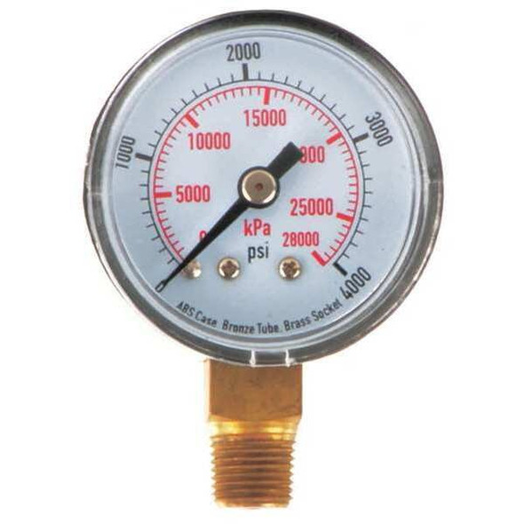 Manufacturer Varies Pressure Gauge,Test,1-1/2 In 4FLT2 Manufacturer Varies Pressure Gauge,Test,1-1/2 In 4FLT2