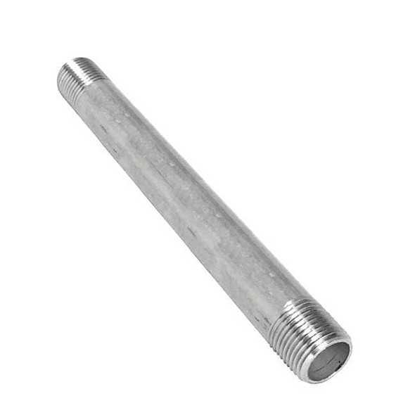 Manufacturer Varies PipeNipple,SS,11/2",BSPTxBSPT,12" BST4BNH06