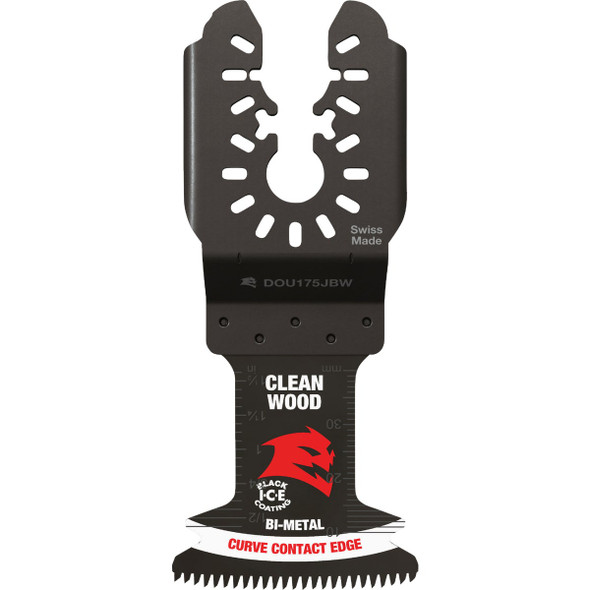 Diablo Demo Demon 1-3/4 In. Bi-Metal Oscillating Blade for Clean Wood (3-Pack)