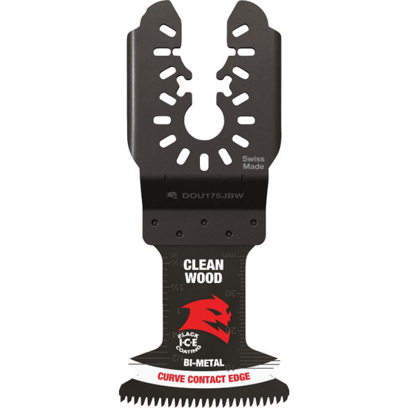 Diablo Demo Demon 1-3/4 In. Bi-Metal Oscillating Blade for Clean Wood (3-Pack)