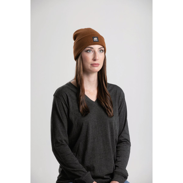 Berne Heritage Brown Knit Cuff Beanie H150BDR400 710531