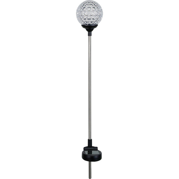 Alpine Solar Color-Changing LED Mystic Ball Garden Stake QYY112BB-CC Pack of 16