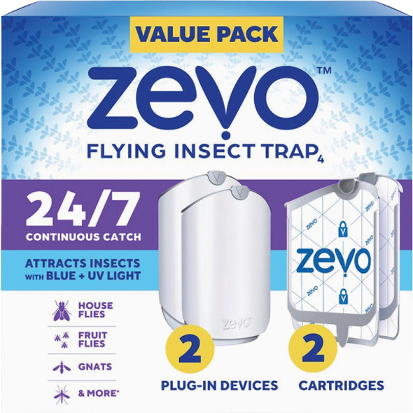Zevo Flying Insect Trap & Refill 818135018551