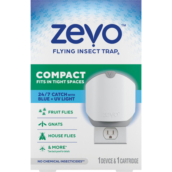 Zevo Compact Spaces Insect Trap Starter Kit 810121291153