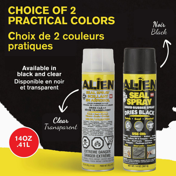 Alien 14 Oz. Seal Spray, Clear 9656 644608