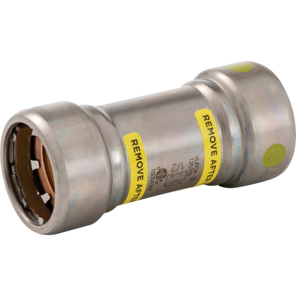 Streamline 1/2 In. P x P Carbon Steel No-Stop Coupling CP01903GL