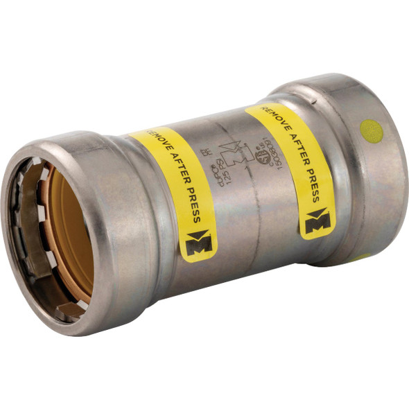 Streamline 1 In. P x P Carbon Steel No-Stop Coupling CP01906GL