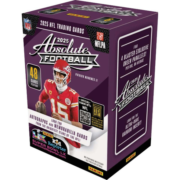 2025 Panini Absolute Football Blaster Box 2-18655-20