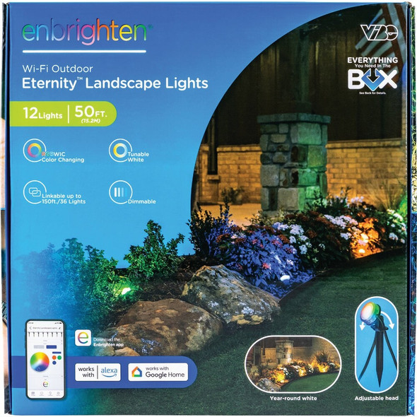 Enbrighten Vibe WiFi Eternity Landscape Lights 87741 536004