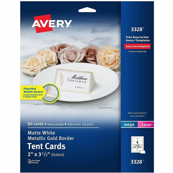 Avery  Tent Card 03328