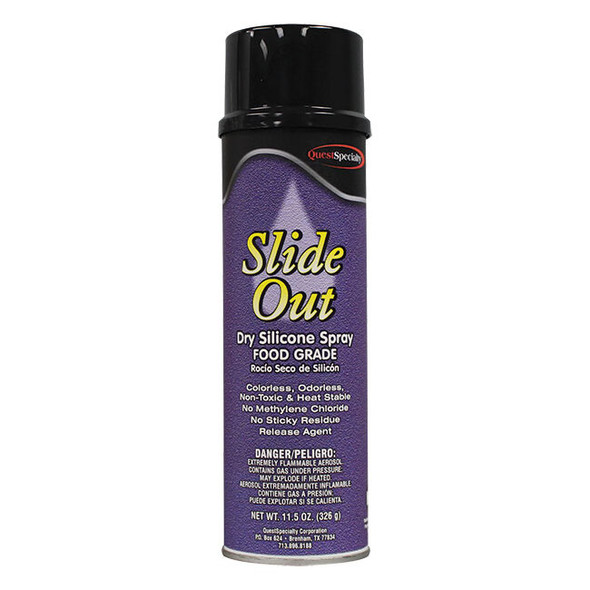 QuestSpecialty® Slide Out Dry Silicone Spray (Food Grade)