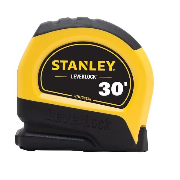 STHT30830L Stanley Tape Measure 30 ft L, High-Visibility